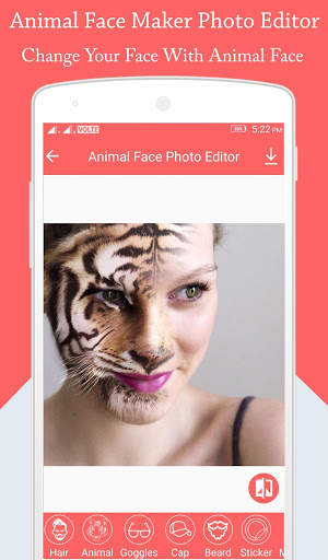 Animal Face Photo Editor screenshot 2