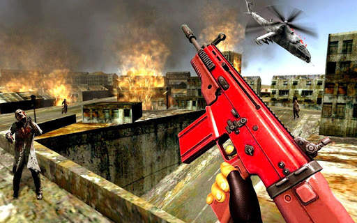 Mad Zombies: zombie menembak offline screenshot 2