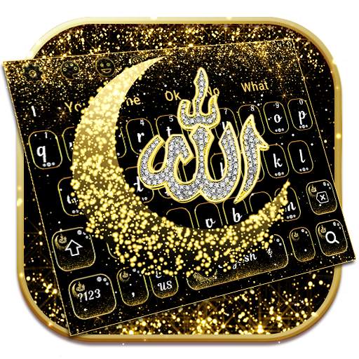 Allah Shiny Keyboard 10001002