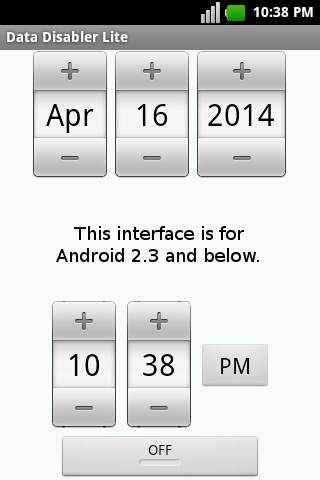 Data Disabler Lite screenshot 5