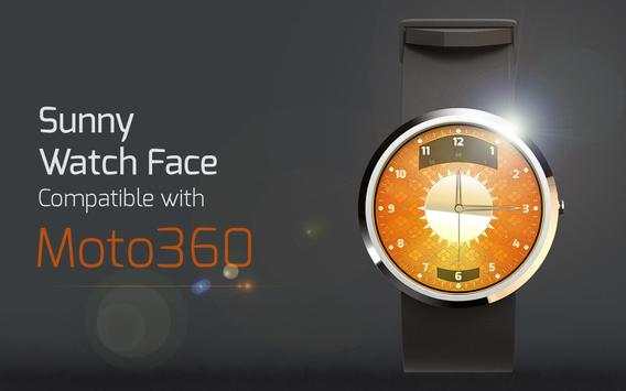 Sunny Watch Face 1 تصوير الشاشة