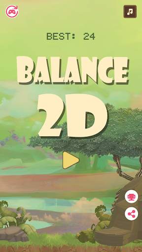 Balance 2D: Epic Balance Game screenshot 1