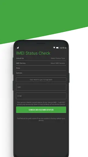 Free IMEI-SIM Unlock Code-AT&T Android and i Phone 5 تصوير الشاشة