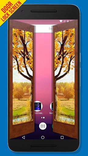 Scenery Door Lock Screen 2 تصوير الشاشة