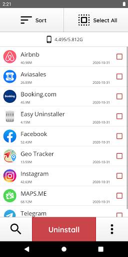Easy Uninstaller скриншот 1