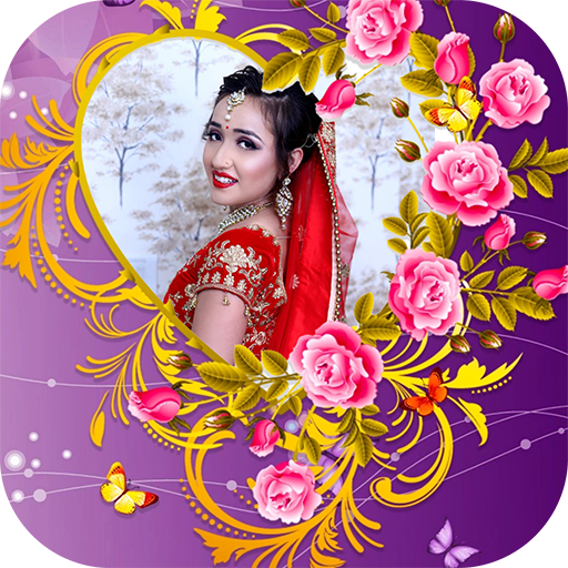 Beautiful Flower Photo Frame Editor Application icon