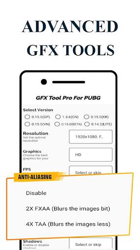 GFX Tool - Game Booster,Launcher & Optimizer screenshot 4