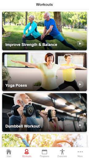 Exercise Plan for Seniors screenshot 3