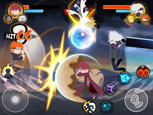Stickman Ninja - 3v3 Battle Arena screenshot 4
