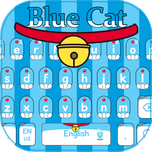 ikon Blue Cat Magic Pocket Theme