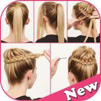 Girl Hair Style Step by Step on 9Apps