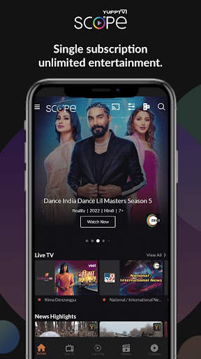 YuppTV Scope screenshot 1