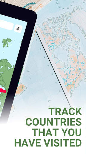 Visited Countries Map - World Travel Planner List screenshot 2