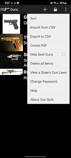 Gun Safe Lite screenshot 7