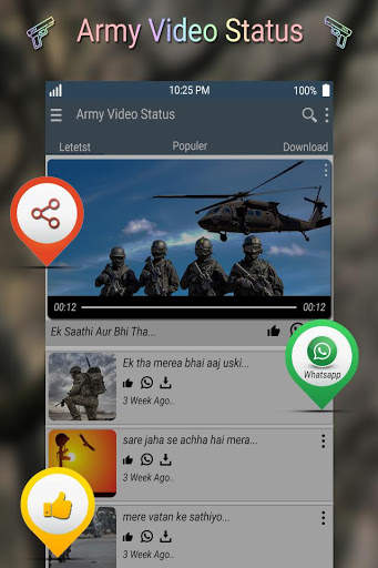 Army Video Status screenshot 4