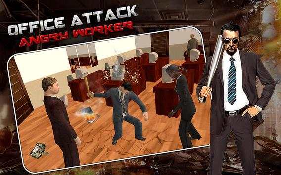 Office Attack : Angry Worker screenshot 1