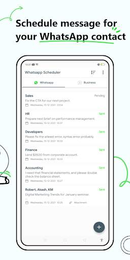 Whatscheduler: Auto Messaging screenshot 5