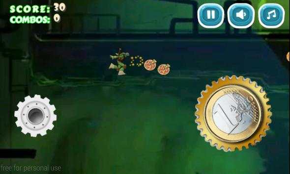 Jumping Mutant Ninja screenshot 2