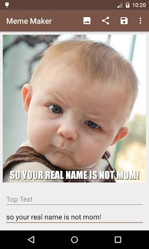 Meme Maker - Lite 😂 screenshot 1