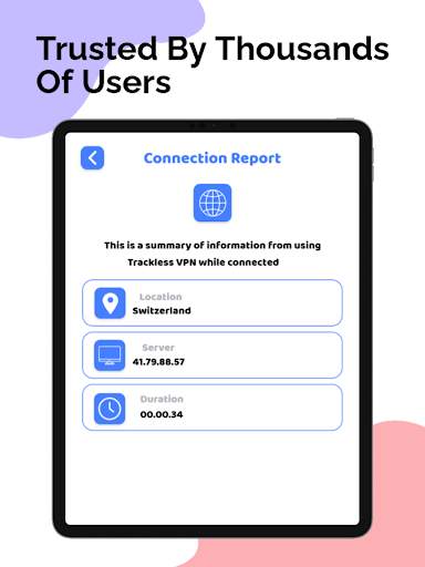 Trackless VPN: Internet Safety screenshot 13
