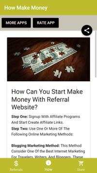 Make Money Online And Earn Second Income Fast Now! स्क्रीनशॉट 3