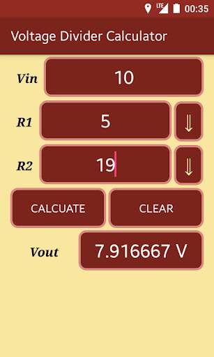 Voltage Divider Calculator screenshot 6