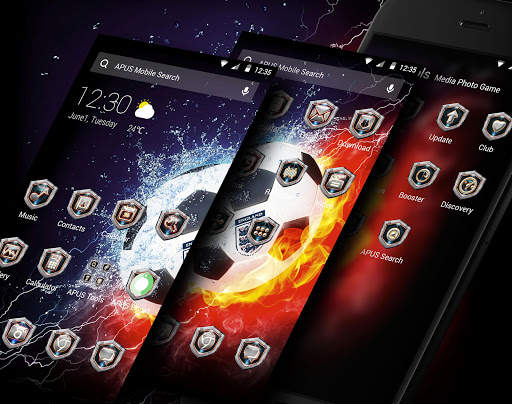 New free glow football APUS stylish sport theme screenshot 5