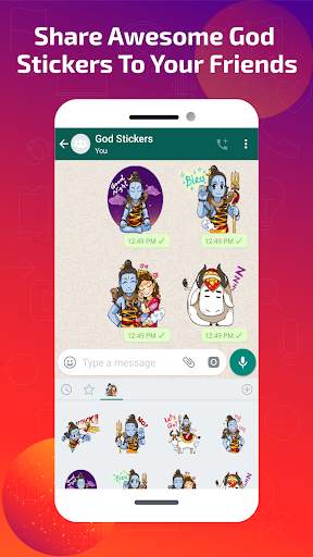 God Stickers for WhatsApp - WAStickerApps screenshot 8