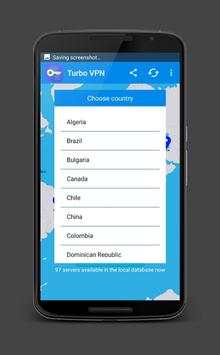 Turbo VPN - Free unblock proxy screenshot 1