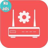 Wifi router setup icon