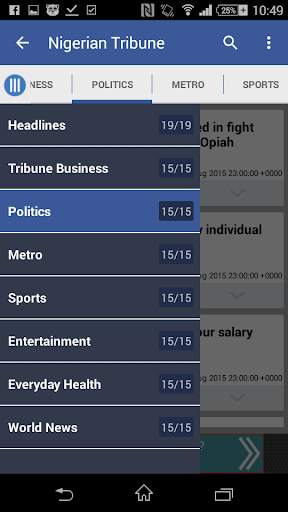 Nigerian News screenshot 4