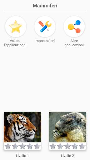 Mammiferi -Scopri tutti gli animali in Photo-Quiz! screenshot 1