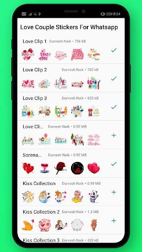 Love couple stickers for WhatsApp (WAStickerapps) screenshot 3