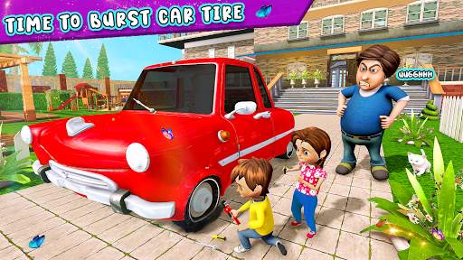Dad At Home: Naughty Siblings Prank Games screenshot 3