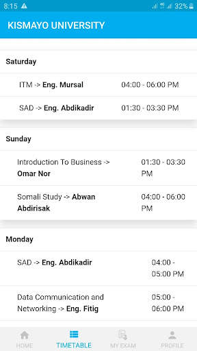 KISMAYO UNIVERSITY screenshot 3