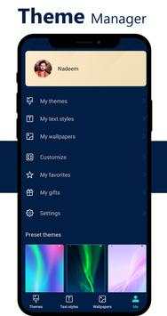 Blue Emui-10 Theme screenshot 13
