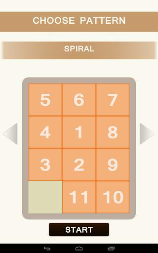 4x3 Sliding puzzle game screenshot 8