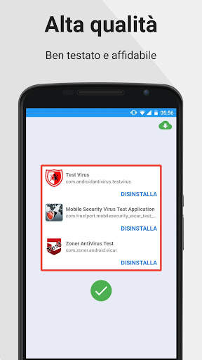 Antivirus Android screenshot 2