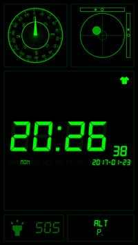Alarm Clock Compass Flashlight screenshot 5