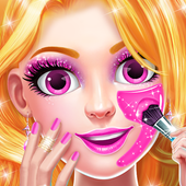 Pink Princess Makeover Spa Salon icon