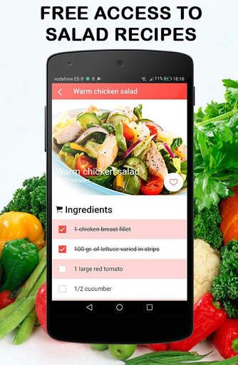 Salad recipes free. Low carb, easy & healthy food. screenshot 6