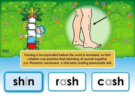 Reading Race 1b: Sh words LITE screenshot 10