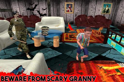 Army Granny Horror House Escape Game screenshot 14