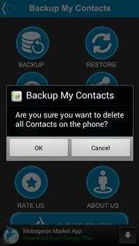 Backup My Contacts screenshot 3