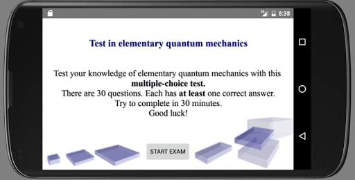 Physics Test Quantum Mechanics скриншот 1