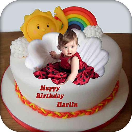 Name Photo on Birthday Cake 3.0
