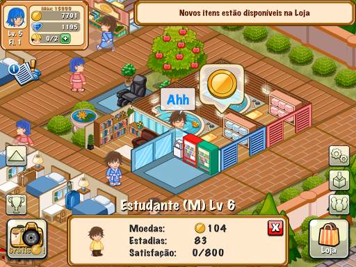 Hotel Story: Jogo de Resort screenshot 9