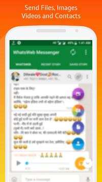 WhatsWeb Messenger screenshot 4