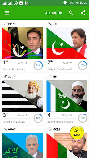 Vote for Pakistan Election2023 скриншот 3