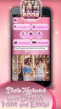 Photo Keyboard with Stylish Font and Emoji screenshot 5